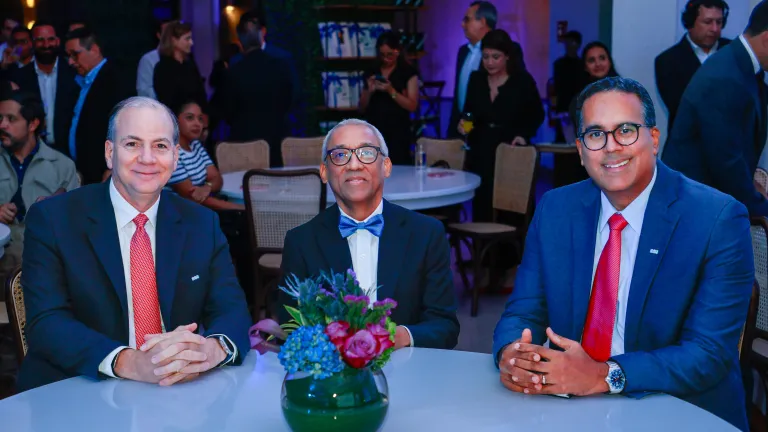 Miguel Bolinaga, Danilo Toro y Freddy Obando